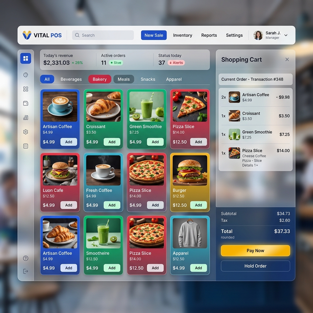 Vetri Bill POS Interface